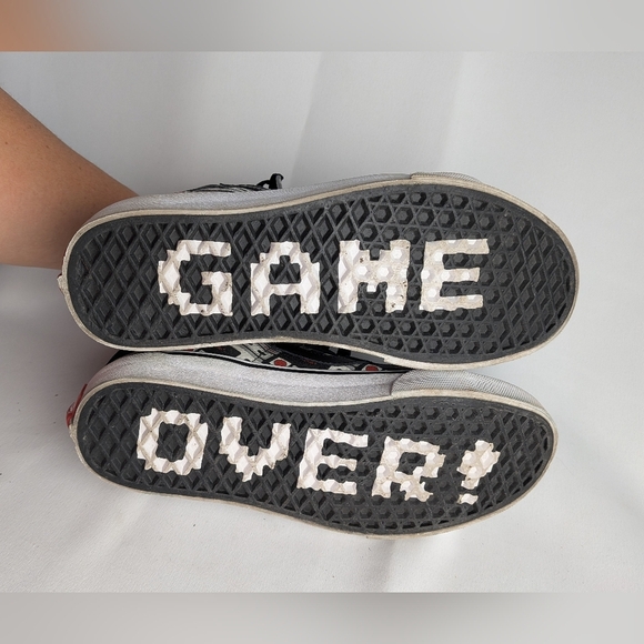 VANS Game Over Nintendo Mid Unisex Flat Shoes Size 8.5 Women Or 7 Men - Picture 7 of 8